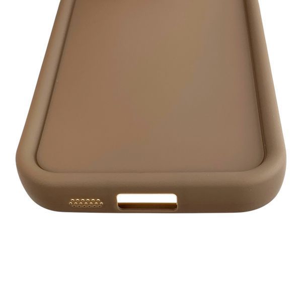 Чехол силиконовый Soft Touch для Samsung Galaxy S23 FE коричневый (Полная защита камеры) 0054063 фото