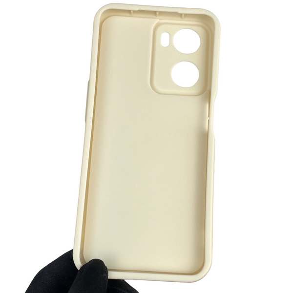 Чехол силиконовый Soft Touch с 3D принтом для OPPO A77s (4G) молочный (Полная защита камеры) 0041792 фото