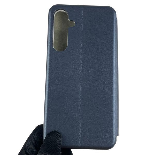 Чохол-книжка для Samsung Galaxy A35 5G (SM-A356B) з підставкою на самсунг а35 темно-синя 0008416 фото