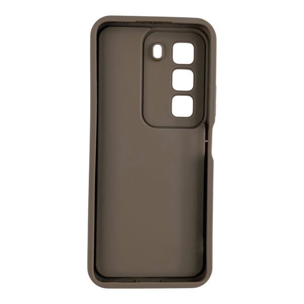 Чохол силіконовий Soft Touch для Infinix Hot 50 (X6882) коричневий (Повний захист камери) 0054457 фото