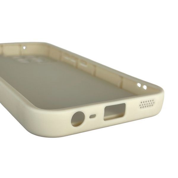 Чохол силіконовий оригінальний Soft Touch з 3D принтом злого кота для Realme 8 Pro молочний (Повний захист камери) 0046311 фото