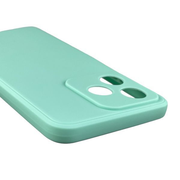 Чохол для Realme C51 з квадратними гранями із захистом камери на реалмі с51 м'ятний 0012527 фото