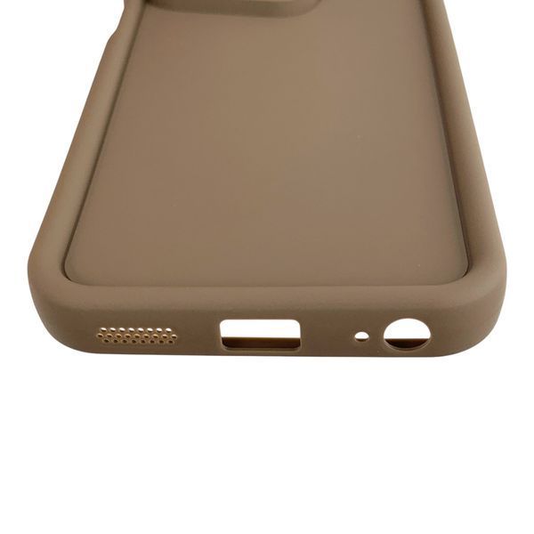Чохол силіконовий Soft Touch для Infinix Hot 50 (X6882) коричневий (Повний захист камери) 0054457 фото