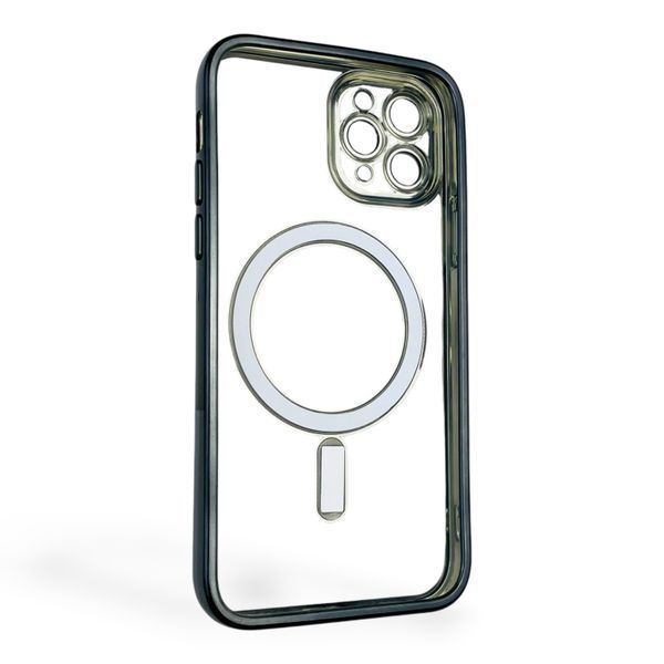 Чохол для Apple iPhone 11 Pro з лінзами на камері з MagSafe на айфон 11 про чорний 0034357 фото