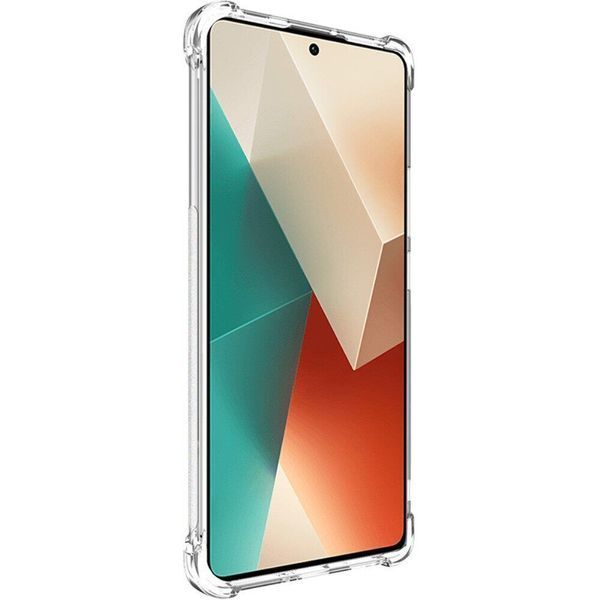 Прозорий чохол для Xiaomi Redmi Note 13 Pro Plus 5G з кутами-амортизаторами із захистом камери протиударний (сяоми редми нот 13 про плюс 5г) 0061472 фото