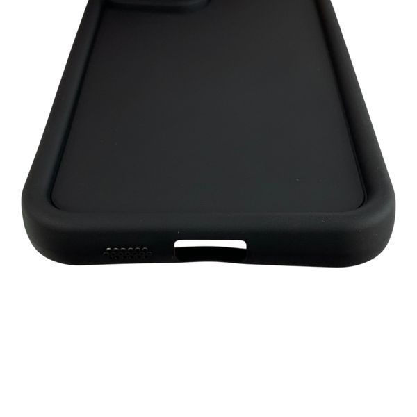 Чехол силиконовый Soft Touch для Samsung Galaxy S24 Plus черный (Полная защита камеры) 0054169 фото