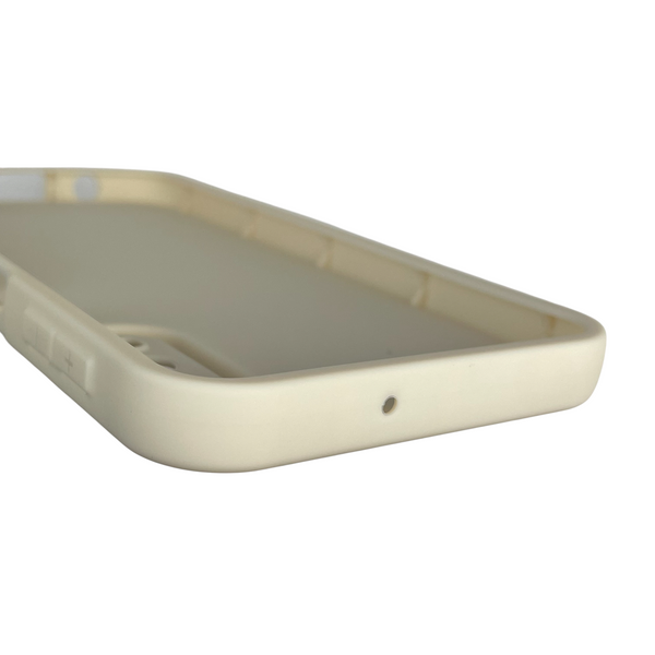 Чехол силиконовый Soft Touch с 3D принтом для Samsung Galaxy A7 2018 (SM-A750) молочный (Полная защита камеры) 0042062 фото