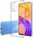 Прозрачный чехол для Realme 8 Pro с углами-амортизаторами с защитой камеры противоударный (реалми 8 про) 0061592 фото 1