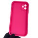 Чохол силіконовий Soft Touch для Apple iPhone 11 малиновий (Повний захист камери) 0039350 фото 4