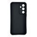 Чехол силиконовый Soft Touch для Samsung Galaxy S24 Plus черный (Полная защита камеры) 0054169 фото 2