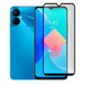 Защитное стекло МАТОВОЕ для телефона Tecno Spark 9 противоударное полноэкранное на техно спарк 9 черное 0039267 фото 1