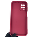 Чехол силиконовый Soft Touch для Samsung Galaxy M12 (SM-M127F) бордовый (Полная защита камеры) 0039517 фото 4