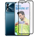 Захисне скло для телефона Tecno Spark 8T протиударне повноекранне на техно спарк 8т чорне 0038782 фото 1