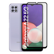 Защитное стекло для телефона Samsung Galaxy A22 5G (SM-A226) противоударное на самсунг а22 5г черное