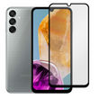 Захисне скло для телефона Samsung Galaxy M15 (SM-M156) протиударне повноекранне на самсунг м15 чорне