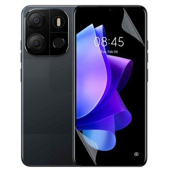 Плівка гідрогелева для TECNO Pop 7 (BF6) МАТОВА протиударна на техно поп 7 прозора 0013855 фото