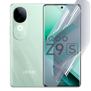 Плёнка гидрогелевая для VIVO IQOO Z9S 5G глянцевая противоударная на виво айку з9с 5г прозрачная 0034986 фото
