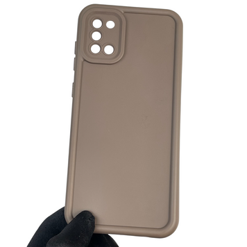 Чохол силіконовий Soft Touch для Samsung Galaxy A31 (SM-A315F) коричневий (Повний захист камери) 0039628 фото