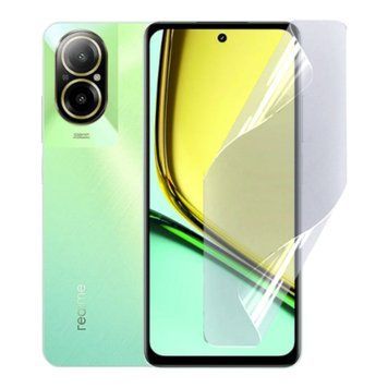 Антишпигун приватна плівка гідрогелева для Realme C67 на реалмі с67 прозора 0029491 фото