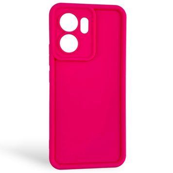 Чехол силиконовый Soft Touch для Oppo Reno 13F малиновый (Полная защита камеры) 0054240 фото