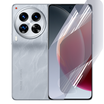 Плівка гідрогелева для Tecno Camon 30 Premier 5G глянцева протиударна на техно камон 30 премьер 5г прозора 0035036 фото