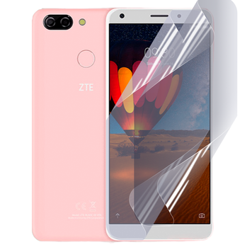 Плёнка гидрогелевая для ZTE Blade V9 Vita глянцевая противоударная на зте блейд в9 вита прозрачная 0035488 фото