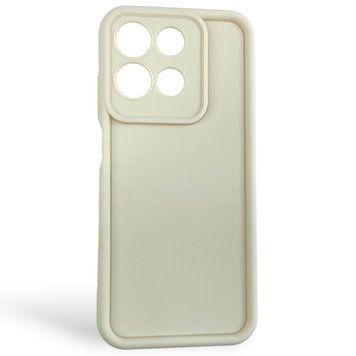 Чехол силиконовый Soft Touch для Motorola G15 молочный (Полная защита камеры) 0054401 фото