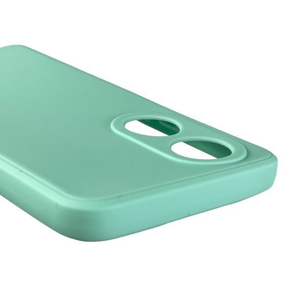 Чехол для OPPO A58 4G с квадратными гранями с защитой камеры на оппо а58 4г мятный 0012428 фото