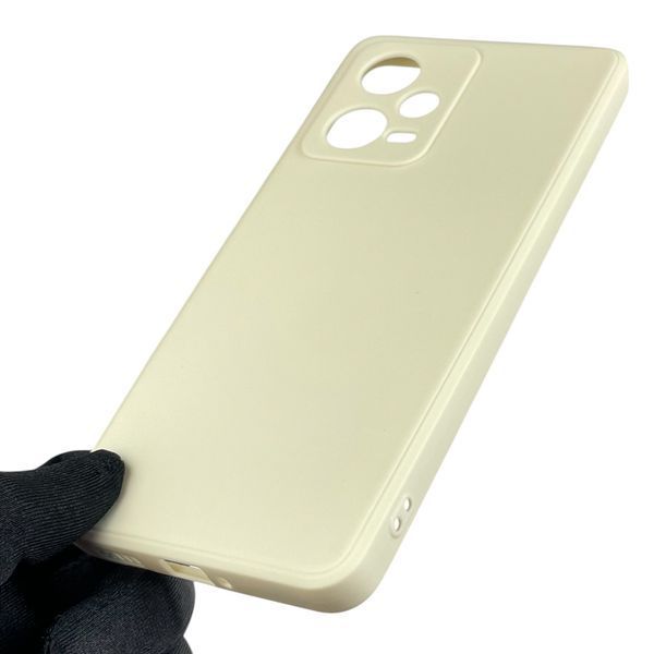 Чехол для Xiaomi Redmi Note 12 Pro 5G противоударный с защитой камеры на сяоми редми нот 12 про 5г бежевый 0012940 фото