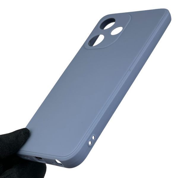 Чохол для Infinix Hot 30i з квадратними гранями із захистом камери на інфінікс хот 30i блакитний 0012364 фото