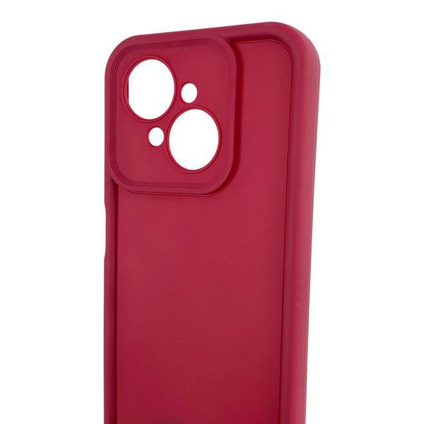Чохол силіконовий Soft Touch для Tecno Spark Go 1 (KL1) бордовий (Повний захист камери) 0054458 фото