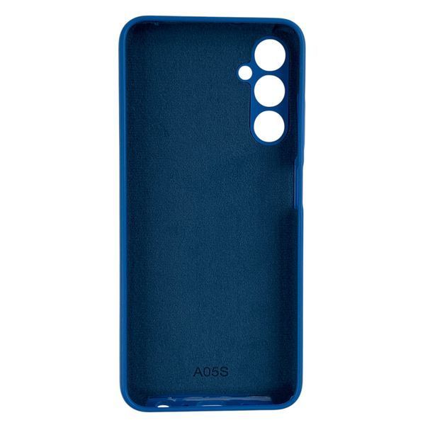 Чехол Silicone Case для Samsung Galaxy A05s (A057F) синий (софт-тач, без лого) 0059917 фото