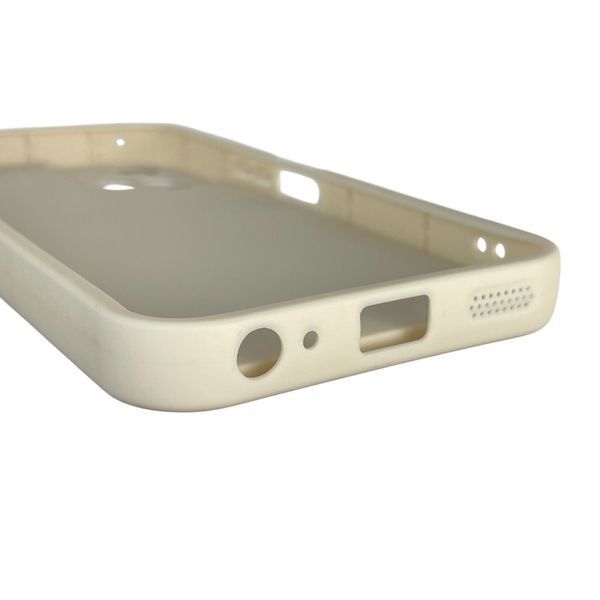 Чохол силіконовий оригінальний Soft Touch з 3D принтом чарівна мінні маус для Vivo Y21 молочний (Повний захист камери) 0049872 фото