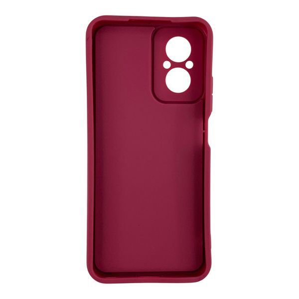 Чехол силиконовый Soft Touch с 3D принтом для Realme C67 4G бордовый (Полная защита камеры) 0057533 фото