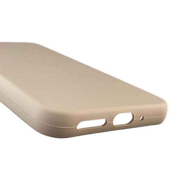 Чохол для Samsung Galaxy A54 5G (SM-A546E) силіконовий з мікрофіброю нековзний на самсунг а54 5г пудровий 0032067 фото