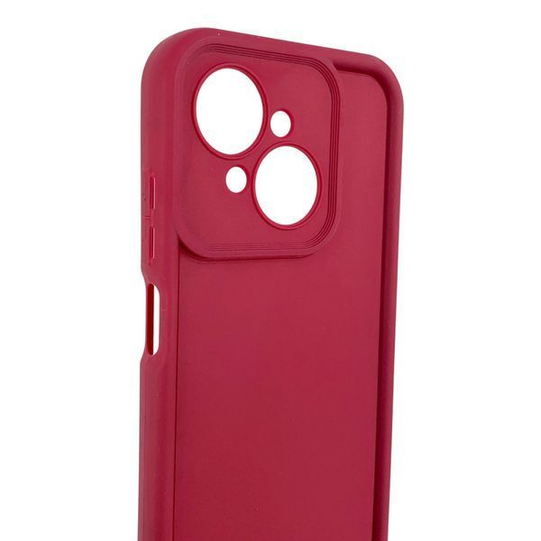 Чохол силіконовий Soft Touch для Tecno Spark Go 1 (KL1) бордовий (Повний захист камери) 0054458 фото