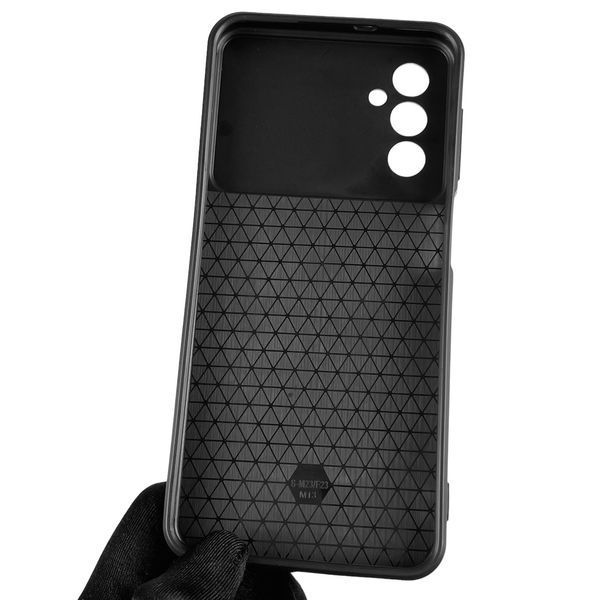Чехол для Samsung Galaxy M13 4G SM-M135 бронированный с кольцом-держателем со шторкой на самсунг м13 4г чёрный 0000196 фото