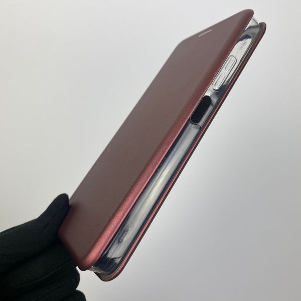 Чохол-книжка для TECNO Spark 10C KI5m з підставкою на техно спарк 10с бордова 0000851 фото