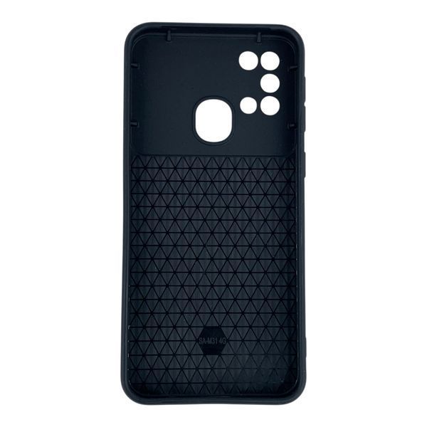Чехол противоударный для Samsung Galaxy M31 (SM-M315F) с магнитной пластиной со шторкой на камере черный 0050721 фото