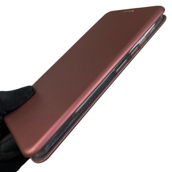 Чохол-книжка для Xiaomi Redmi 12C з підставкою на сяомі редмі 12с бордова 0002065 фото