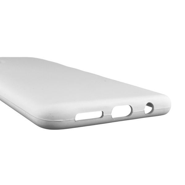 Чохол для Samsung Galaxy A71 (SM-A715F) силіконовий з мікрофіброю нековзний на самсунг а71 білий 0032107 фото