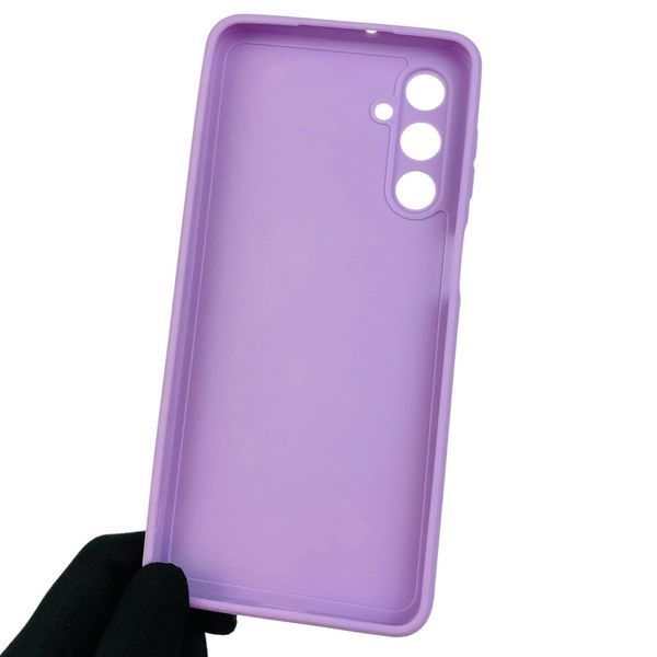 Чохол для Samsung Galaxy M54 5G SM-M546B із квадратними гранями із захистом камери на самсунг м54 5г бузковий 0001251 фото