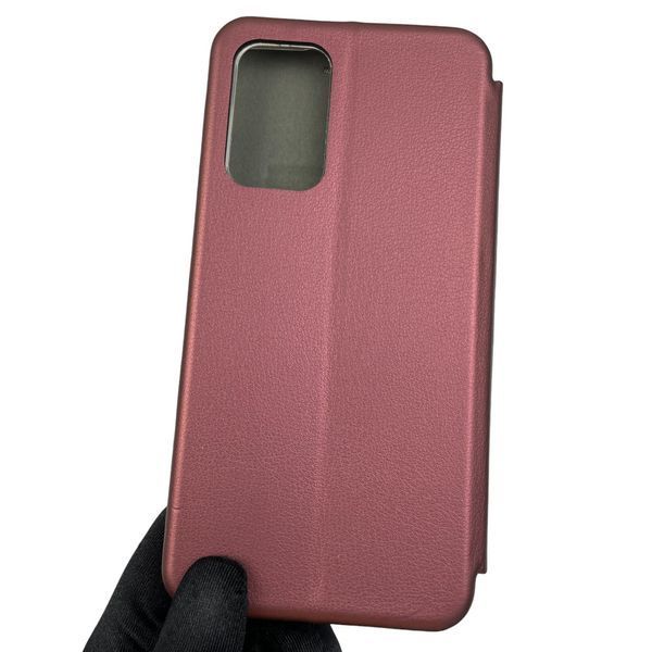 Чехол-книжка для Samsung Galaxy A52s SM-A528 с подставкой на самсунг а52с бордовая 0002135 фото
