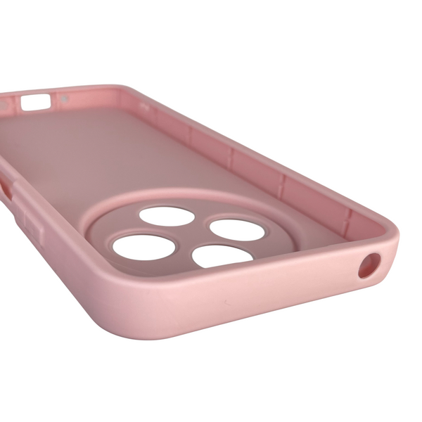 Чехол силиконовый Soft Touch с 3D принтом для Xiaomi Redmi A4 5G розовый (Полная защита камеры) 0042221 фото