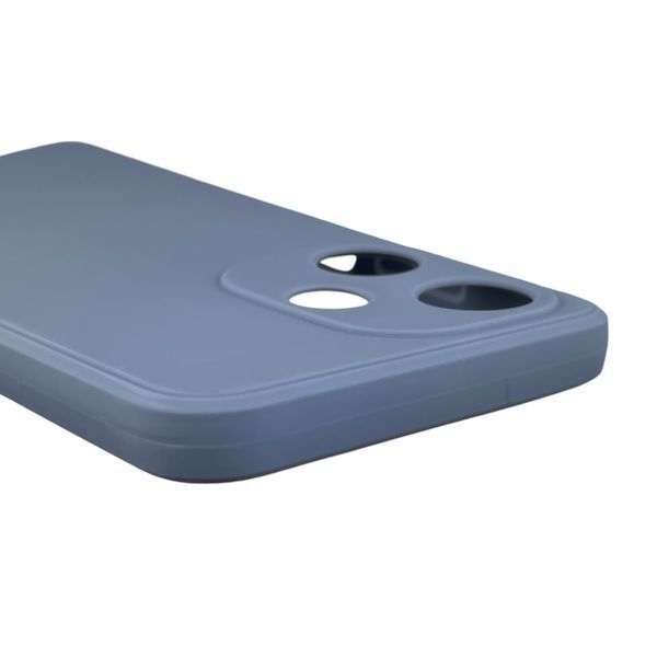 Чохол для Infinix Hot 30i з квадратними гранями із захистом камери на інфінікс хот 30i блакитний 0012364 фото
