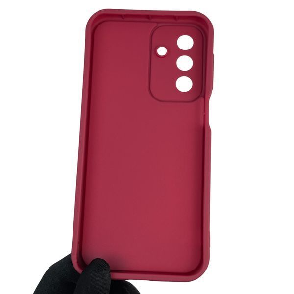 Чохол силіконовий оригінальний Soft Touch з 3D принтом мему сібу для Samsung Galaxy A17 5G (SM-A175F) бордовий (Повний захист камери) 0047499 фото