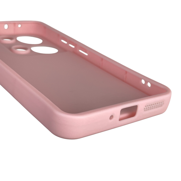 Чехол силиконовый Soft Touch с 3D принтом Майнкрафт для Xiaomi Poco M6 Pro 4G розовый (Полная защита камеры) 0041617 фото