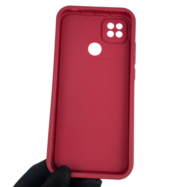 Чехол силиконовый Soft Touch для Xiaomi Redmi 10A бордовый (Полная защита камеры) 0039887 фото