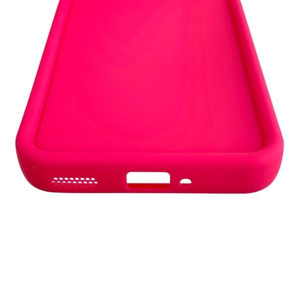 Чехол силиконовый Soft Touch для Oppo Reno 13F малиновый (Полная защита камеры) 0054240 фото