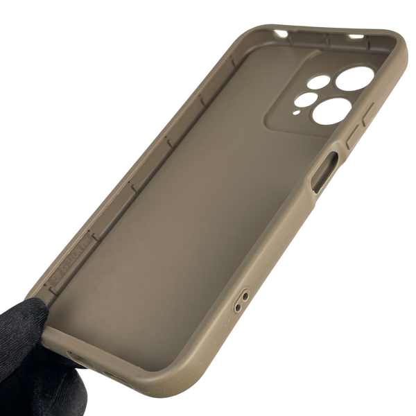 Чохол силіконовий оригінальний Soft Touch з 3D принтом милий ведмедик для Xiaomi Redmi Note 12 4G коричневий (Повний захист камери) 0043817 фото